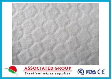 Anti tessuto non tessuto bianco statico per le strofinate bagnate, dimensione di Spunlace di Customzied