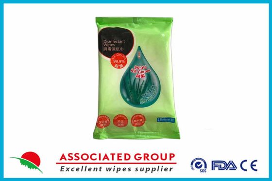 Aloe non irritante Vera Extract Disinfectant Wet Wipes