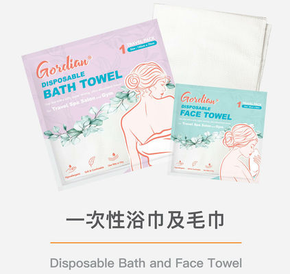 Piccolo asciugamano di bagno di Dot Spulace Nonwoven Disposable Face ultra assorbente