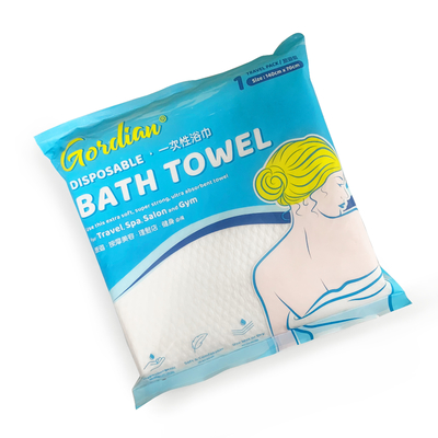 Portatile morbido di bagno dell'asciugamano dei tovaglioli eliminabili della pezzuola per lavare e respirabile eccellenti per il cotone dell'hotel di viaggio