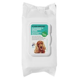 White Non Toxic Pet Cleaning Wipes For Dogs Disposable