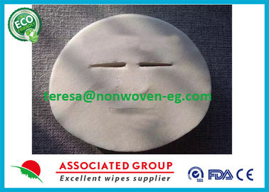 Extra Thick Nonwoven Face Mask Sheet Pack 60gsm White Color With Pattern
