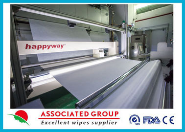 100% Viscos Super Soft Fabric Non Woven Roll Lint Free Spunlace Technics