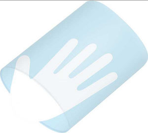 Washmitt Bed body scrub gloves Pack of 8 Waterless , Rinse Free Glove Shaped Wipe