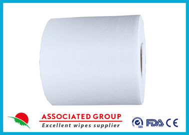 Customized Non Woven Roll , Pearl Dot Spunlace Nonwoven Fabric Ventilating