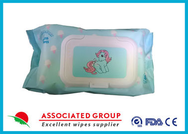 Fragrance / Alcohol Free Baby Wet Wipes 50GSM Gram Weight 80PCS
