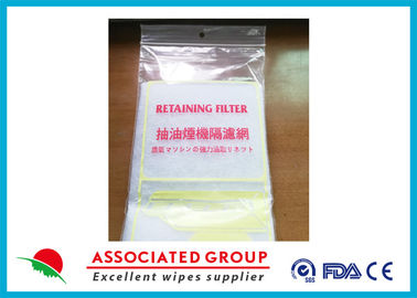 High Absorbability Non Woven Needle Punched Fabric Cooker Hood Retaining Filter Cotton