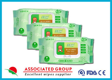 Scent Free Biodegradable Baby Wipes Small Dot Towel Feeling Gentle Formula 80PCS
