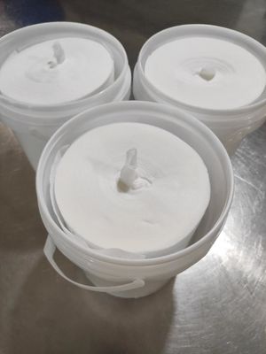 Plain Spunlace Nonwoven Fabric Roll For Dry Wipes And Wet Wipes Manufacturer