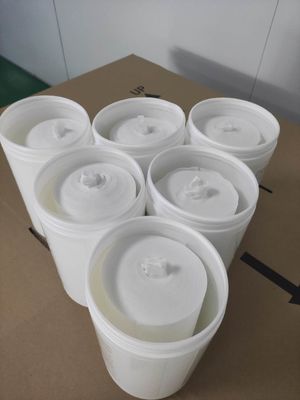 Plain Spunlace Nonwoven Fabric Roll For Dry Wipes And Wet Wipes Manufacturer