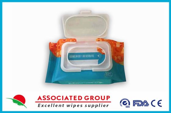 Unscented Biodegradable Wet Wipes Nonwoven Fabric Baby Hand And Mouth Wipes