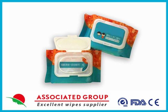 Unscented Biodegradable Wet Wipes Nonwoven Fabric Baby Hand And Mouth Wipes