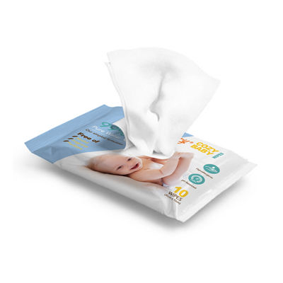 80pcs Baby Wet Wipes 98 Percent Pure Water For Sensitive Skin Newborns