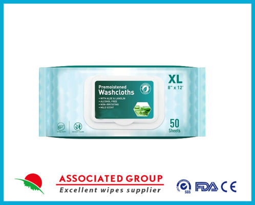 Acciugamani usa e getta XL Pre-lacciati 50 fogli da 8