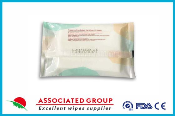 Strofinate bagnate di igiene del bambino dell'umidità elevata compreso l'essenza del xilitolo sicura e pulita