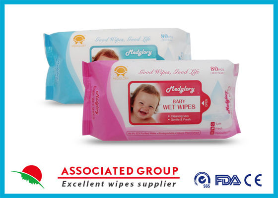 le strofinate bagnate del bambino di 15cm hanno bagnato i tessuti formulate con gli ingredienti 100% del commestibile